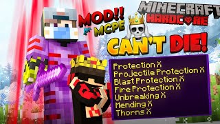 YESSMARTYPIE HARDCORE WORLD OP ARMOUR MOD FOR MCPE | #minecraft #minecraftshorts #minecraftmodspe screenshot 2