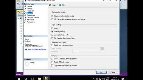 Cannot connect to localhost - Login failed for user 