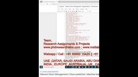 Telecom Churn Management - Churn prediction - Machine learning - Python code - customers life time
