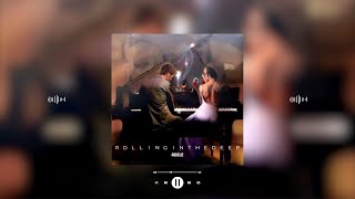 adele - rolling in the deep (slowed & reverb) Resimi