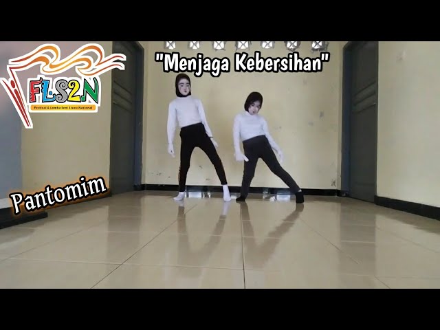 FLS2N Pantomim Menjaga Kebersihan class=