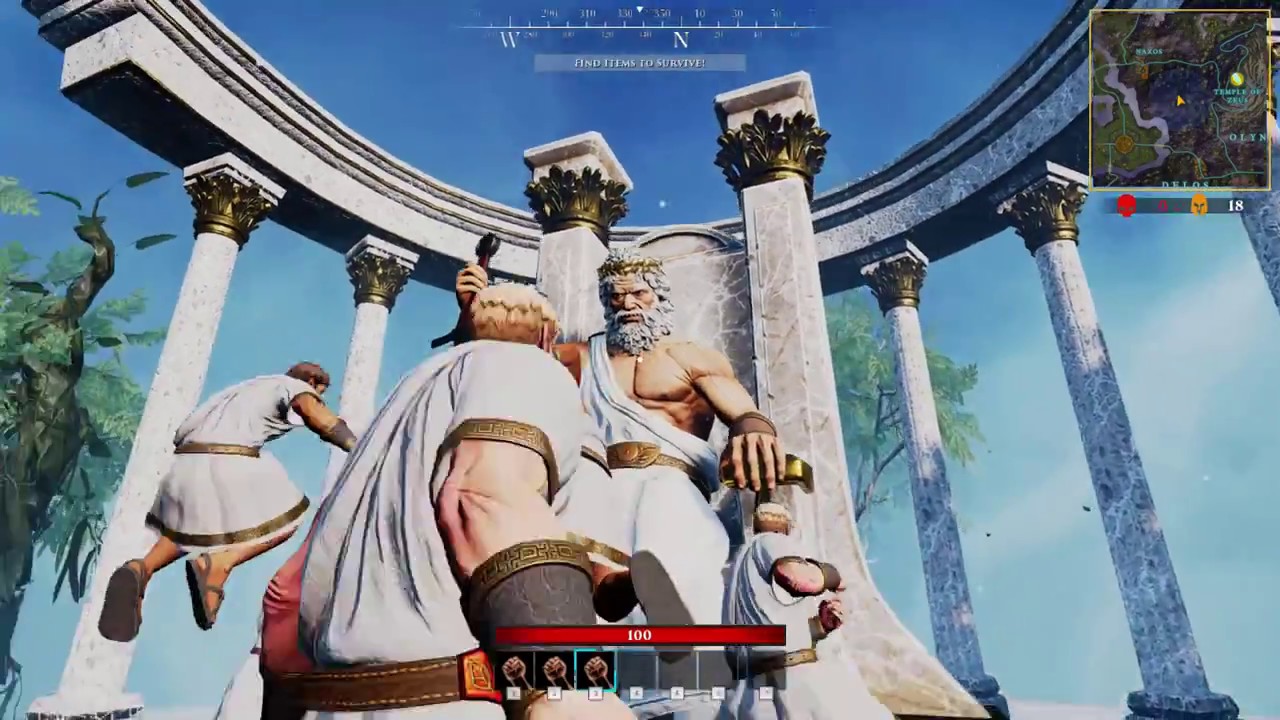 Zeus' Battlegrounds Gameplay Epicly fun melee BR
