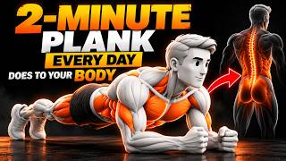 What a 2-Minute Plank Every Day Does to Your Body