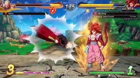 [dbfz] Gogeta ssj4 is just disrespectful