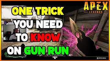 ONE TRICK YOU NEED TO KNOW ON GUN RUN! - Apex Legends Season 14
