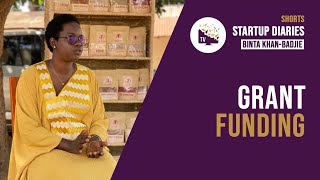 How Grant Funding Can Help Your Business With Binta Khan-Badjie–Nopal Jegg |StartUp Diaries shorts
