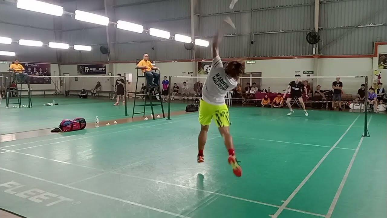 Badminton FINAL Men's Single Open Ariffin Nazri (Johor) Vs Soh Ping Chuan (Melaka) YouTube