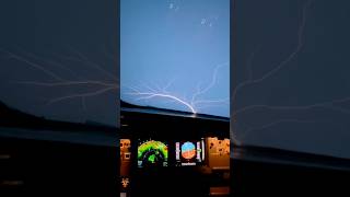 St. Elmo’s Fire lighting up the cockpit