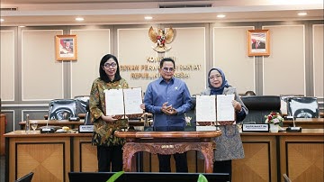 Penandatanganan Perjanjian Kerja Sama Pemanfaatan Data Keanggotaan antara Kemensetneg dan Setjen DPR