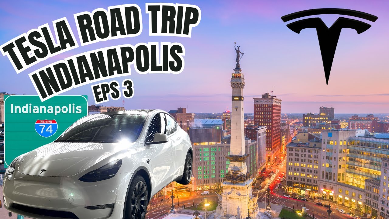 Tesla Model Y Family Road Trip From St. Louis to Indianapolis ...