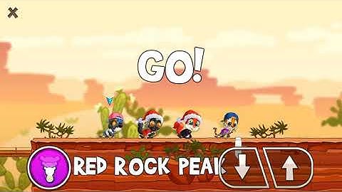 Quick race on Red Rock Peak | Fun run 3 Arena