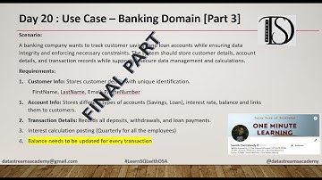 Day 20 (Use case Final part) : SQL Server Triggers & Magic Tables Explained | #learnwithdsa