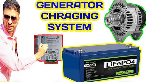 Diesel generator Battery Chraging system - Dc dynamo & static charger explain by muzammil ismail