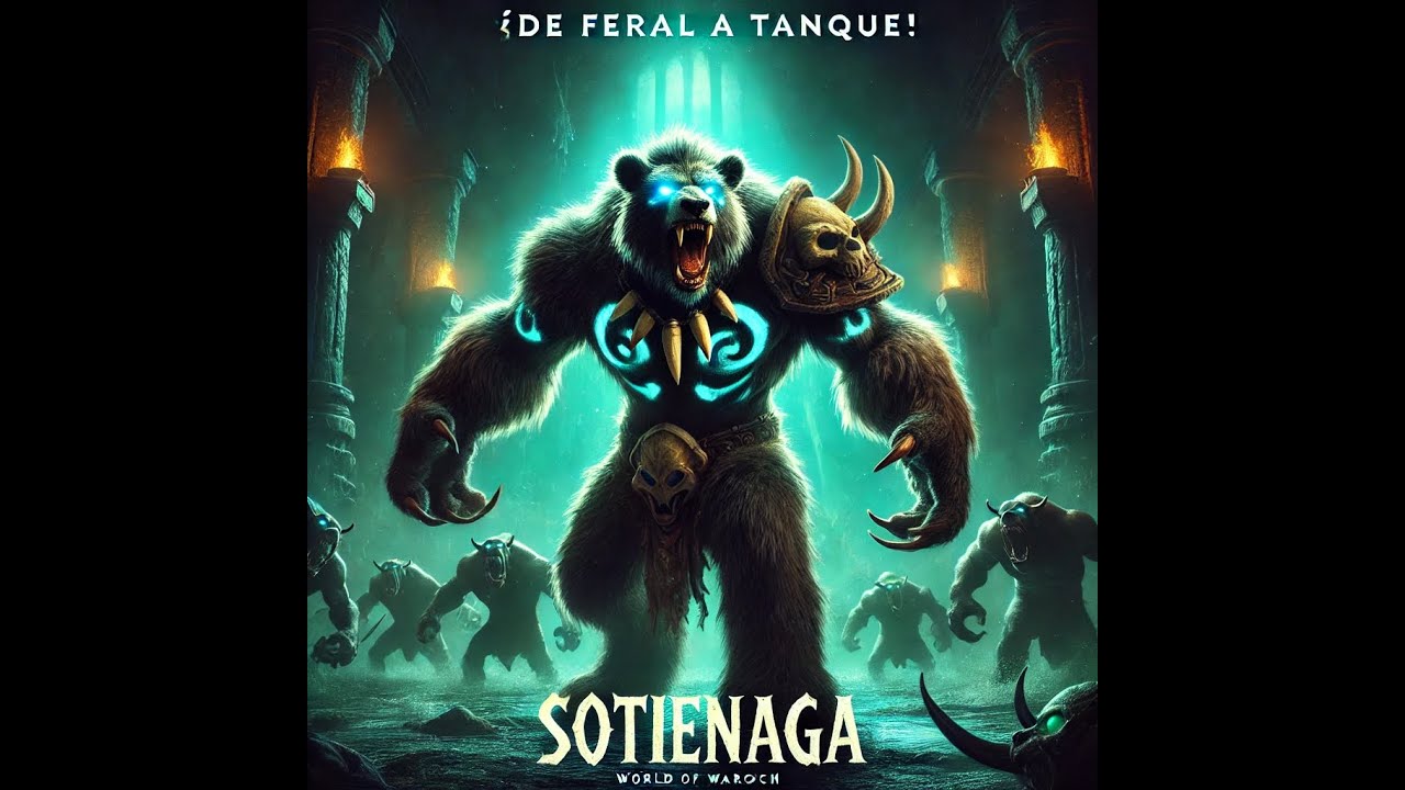 🔥¡De Feral a Tanque! Salvando al Grupo en Sotienaga - WoW Classic 🛡️🐻
