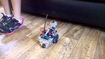 BOE Bot with IR Sensor and Arduino micro controller