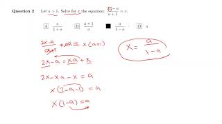 Chapter 2 Revision part 1 MATH1 IAU