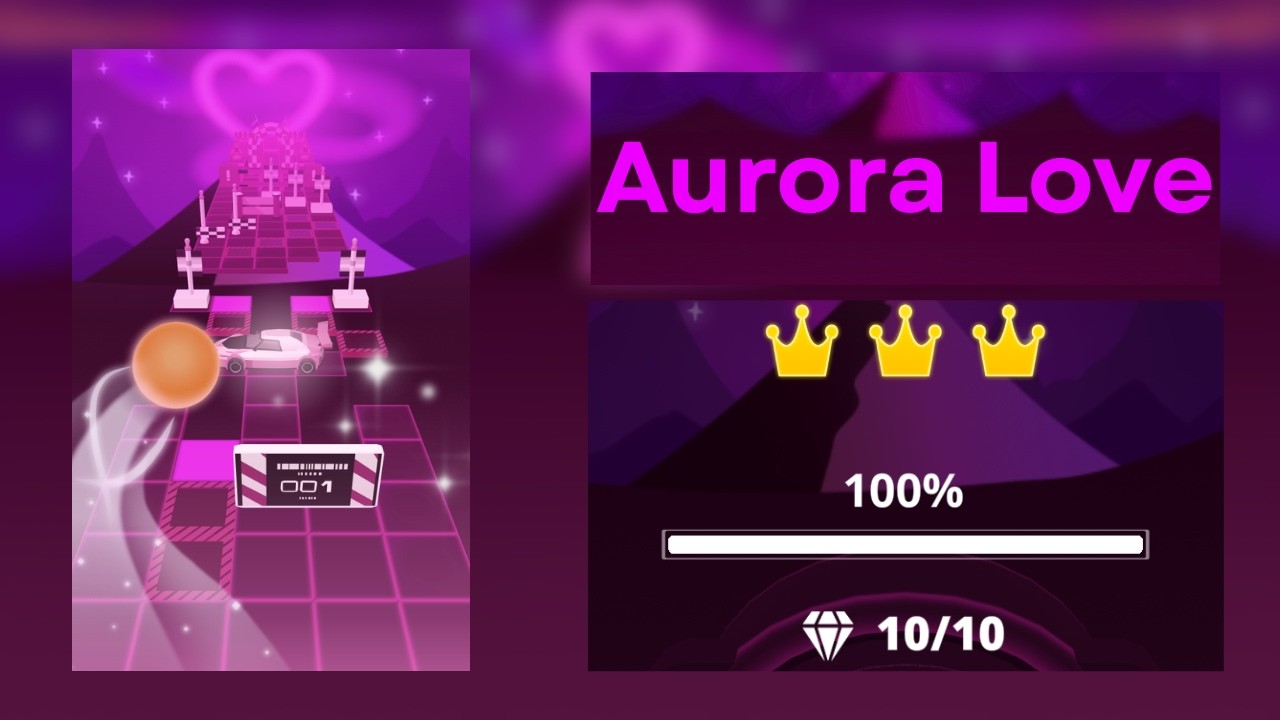 [IIE] - Aurora Love (Level 10) | ★★★★★★ (+ Lyrics)