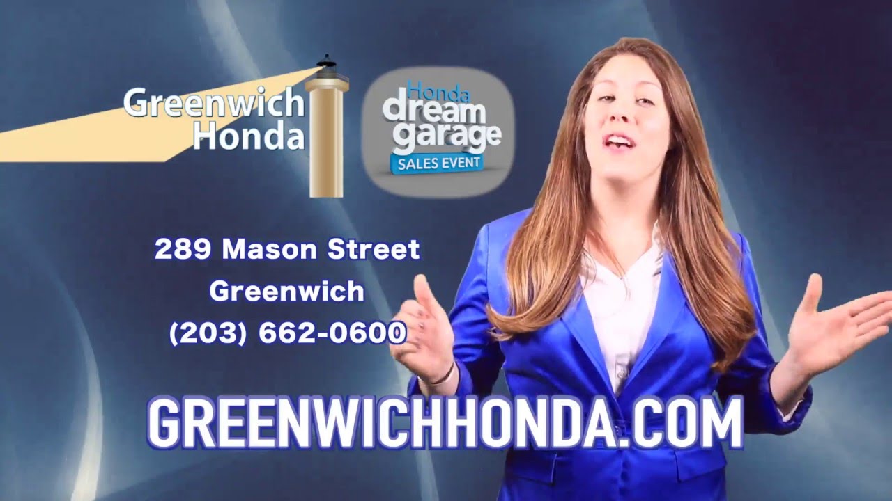 Honda Dream Garage Sales Event at Greenwich Honda in Greenwich, CT