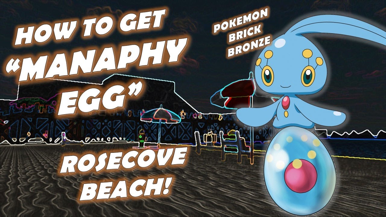 How To Get Manaphy Egg Pokemon Brick Bronze Youtube - roblox pokemon brick bronze manaphy event