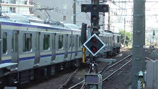 横須賀・総武快速線E235系1000番台配給　横浜通過