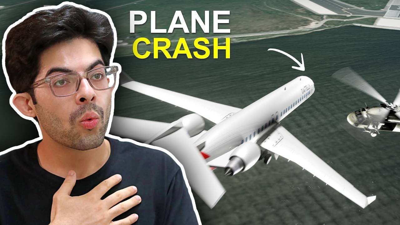Plane Crash with Black Hawk Helicopter Explained | Hasnaat Reacts - YouTube