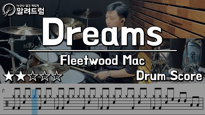 Dreams Drums version - Drums performance video thumbnail