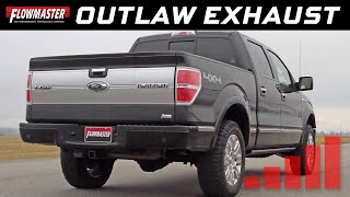 2009-14 ford f-150 5.4l - flowmaster outlaw extreme cat-back exhaust
system 817707. please subscribe to our channel:
https://www./user/flo...