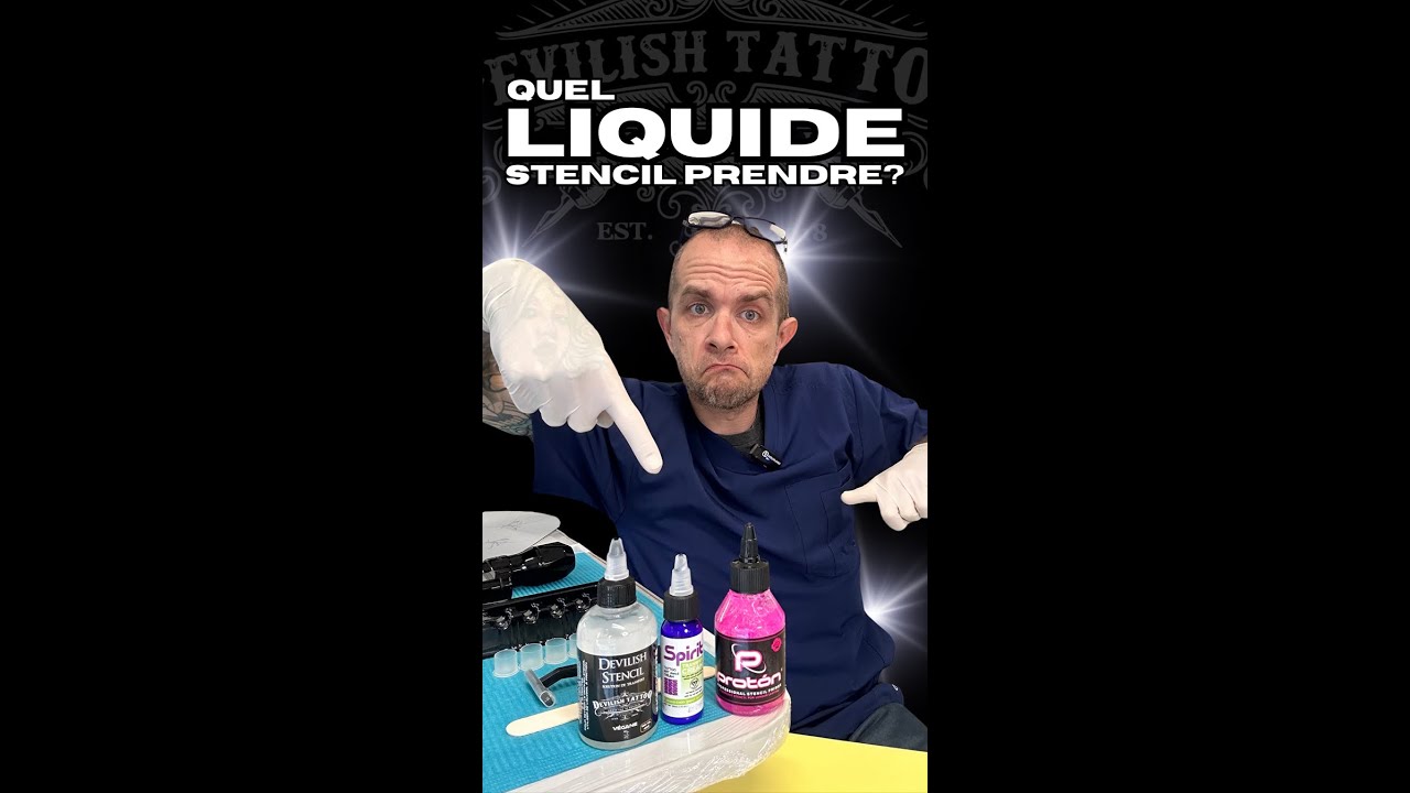 Comparatif de Produits pour Poser vos Stencils : PROTON, Devilish Stencil et Spirit
