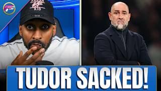Spurs Sack Igor Tudor