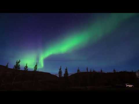 Relaxing Music and Ambient Sounds, Aurora Borealis \u0026 Northern Lights Music