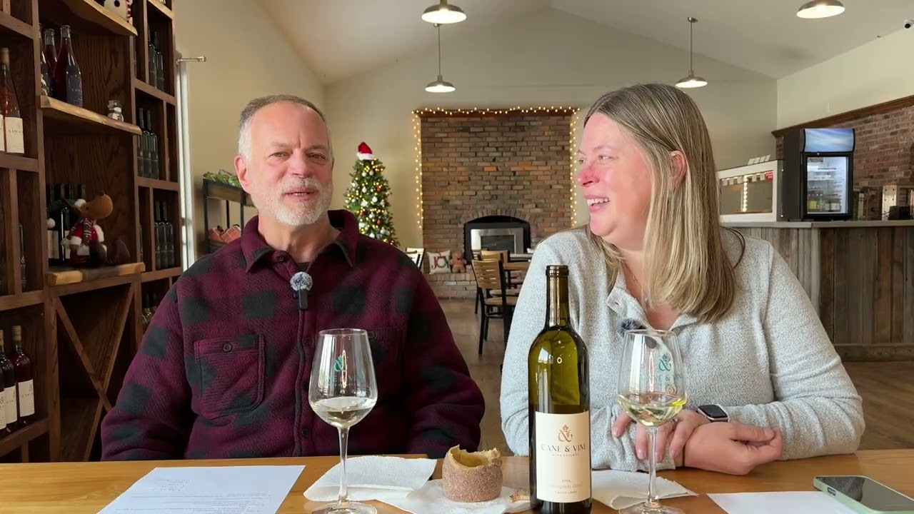 On location Cane & Vine Wine Cellars / Chimney Cakes & Bake Shop Sauvignon Blanc, Gingerbread