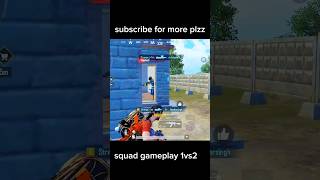 squad gameplay 1vs2 op clutch interesting fight #shorts #bgmi #pubgmobile #ytshorts #pubg #gaming