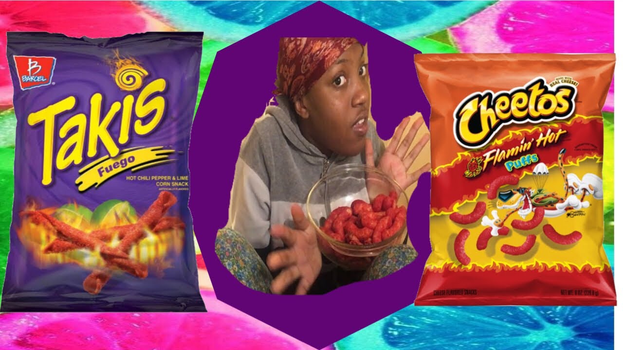 Hot Cheetos and takis and only 5 minutes - YouTube.
