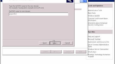 Hoe promoveer ik een W2003 Server tot DC?