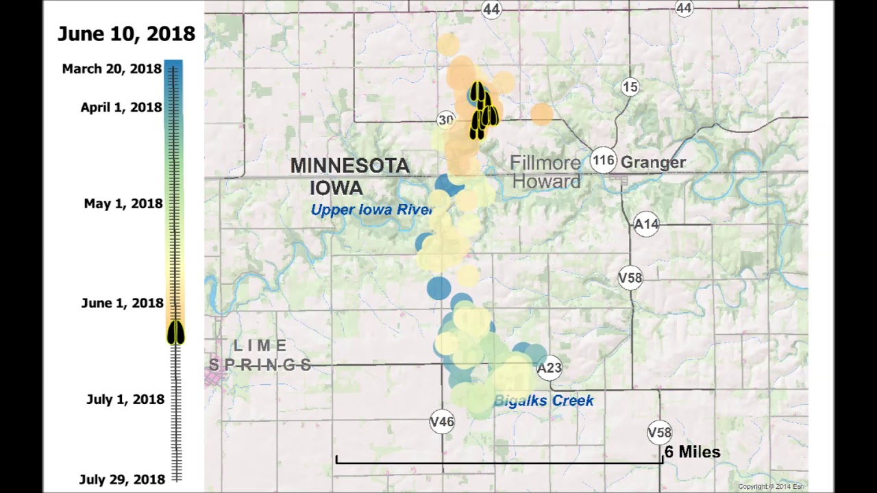 Deer Movement Chart Wisconsin