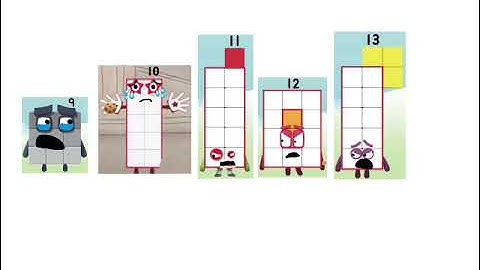 Numberblocks 9 and 10 Grounds Numberblock 1 for Nothing/Grounded Add Round 2
