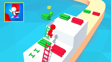 Bridge Dash 3D Episode #1 Level 1-2 (IOS, Android) Gameplay