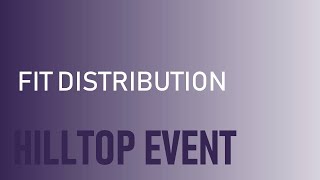 Hilltop Event: Fit Distribution