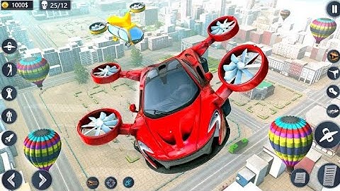Flying Car Robot Car Game 🔥 Android Game Play