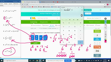 IXL - Checkpoint integer exponents