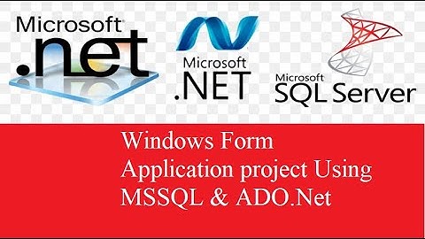 ADO Net Complete Configuration