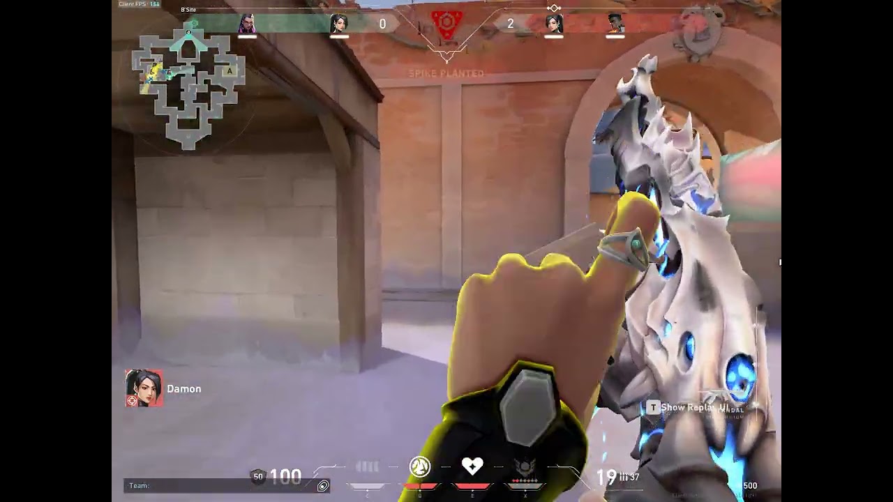 Sage ACE (1v5 & Zero damage) | Primordium Vandal | Valorant | Mumbai server