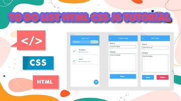 Part 1: Todo List HTML, CSS, JavaScript