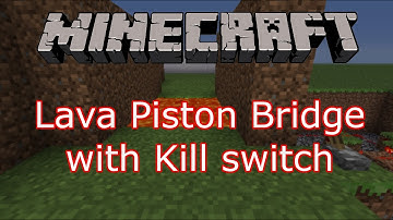 Minecraft Tutorial - Hidden Bridge in Lava with Killswitch