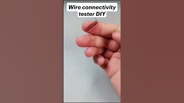 wire connectivity tester #electrical
