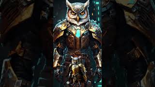 King Of Owl In Heavy Duty Armour