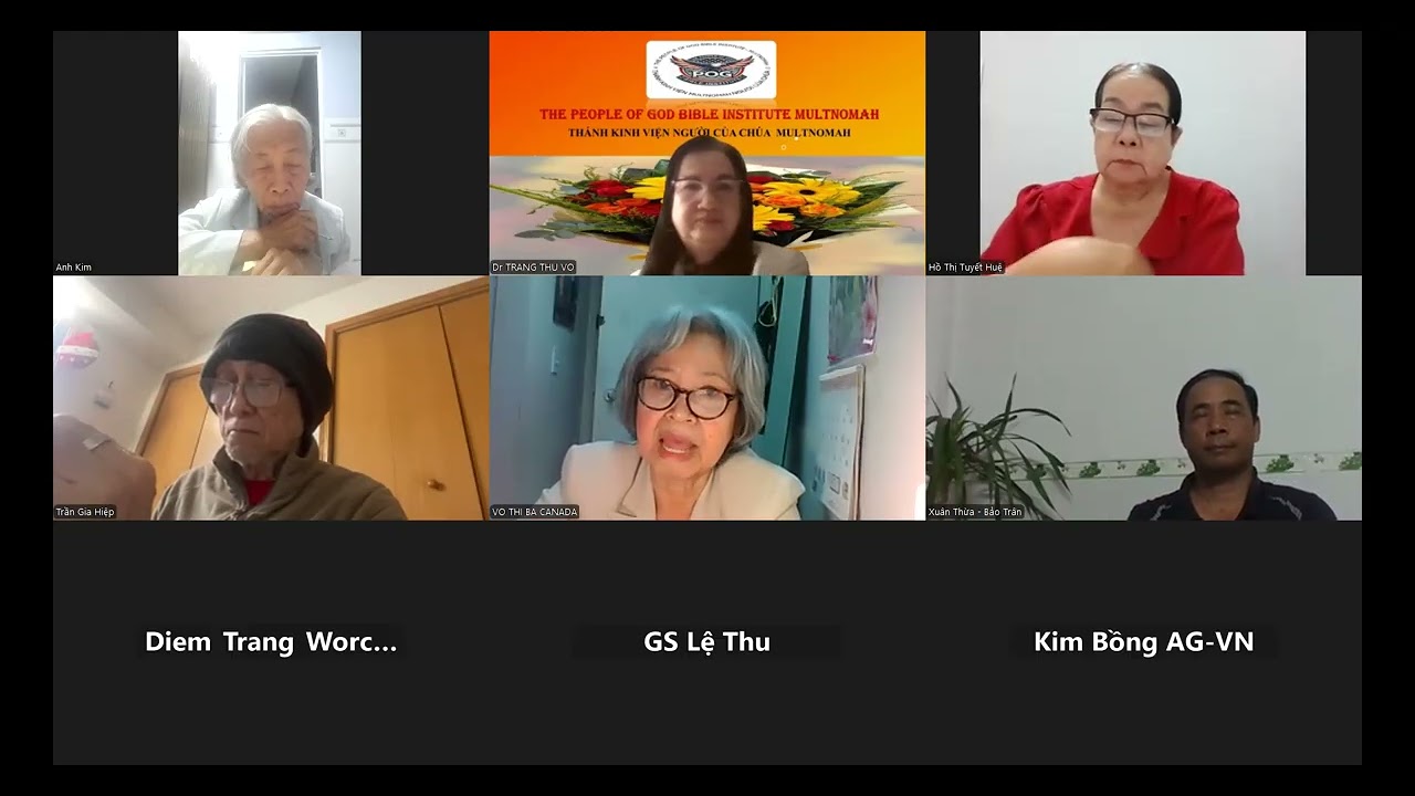 POG MULTNOMAH / GIẢNG CÂU GỐC TAM DIỆN / ( GSNC VÕ THỊ BA )  23-02-2026