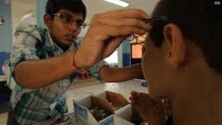 Teen's vision: Help children see clearer