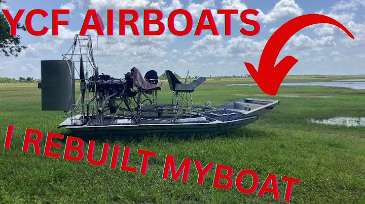 I REBUILT MY BOAT!!!