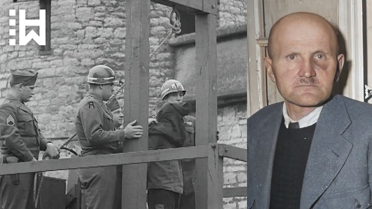 Execution of Nazi nurse who beat & killed women, children & elderly in order not to lose his pension